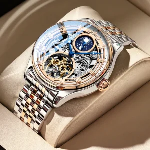 Men’s Luxury Wristwatch – Precision Quartz, Stylish Design & Durable Build